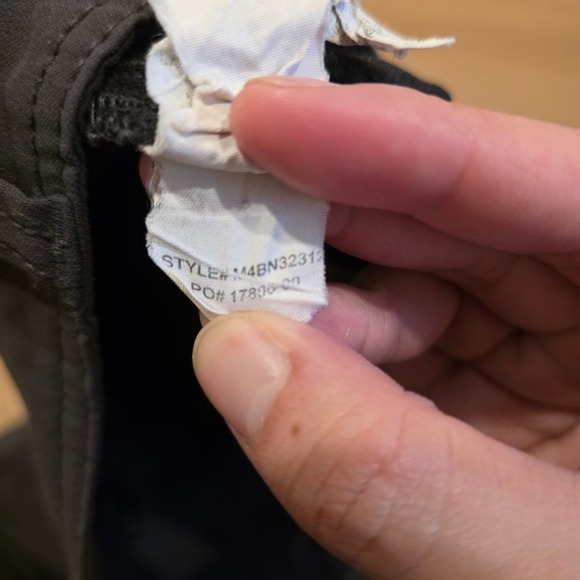 Prana Zion Slim Fit Pants Mens 30x32 Charcoal Gray Stretch Hiking Outdoor Travel - Picture 6 of 12